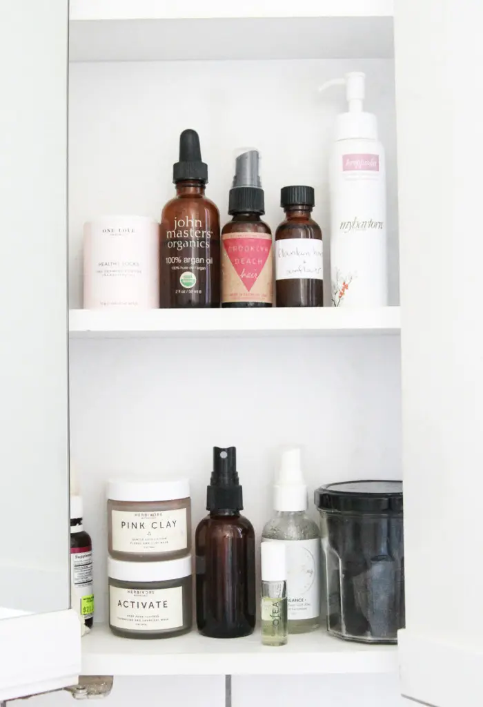 Alden Wicker // EcoCult's clean beauty routine